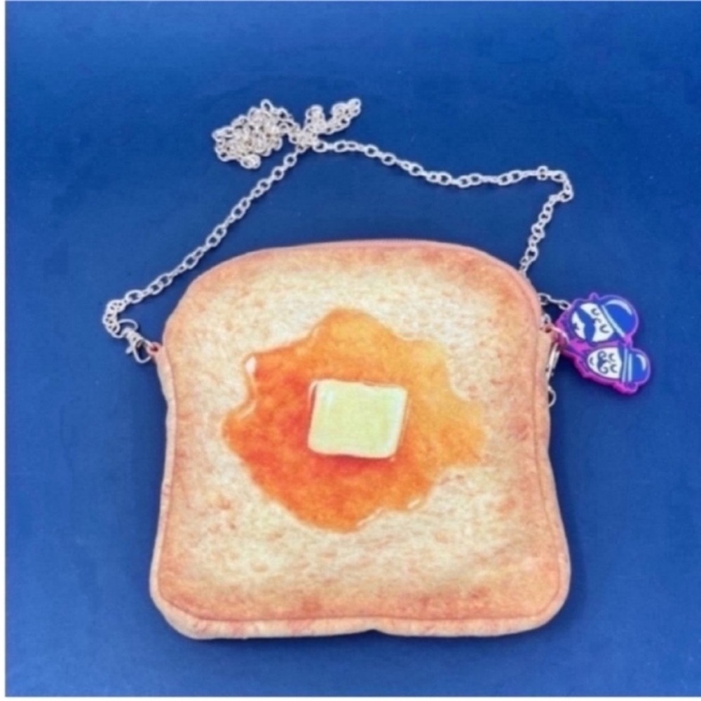 Belgian Boys Smooth like Butter Toast crossbody Bag